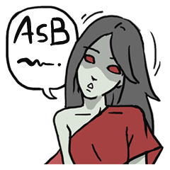 AsB - Comic Girl / Two Step Of Horror