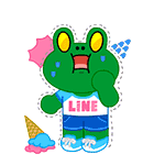 LINEキャラ★Party Time（個別スタンプ：7）