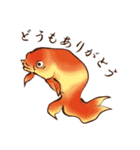 浮世絵金魚（個別スタンプ：13）