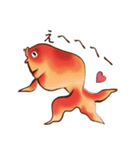 浮世絵金魚（個別スタンプ：18）