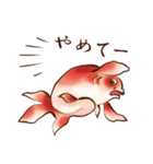 浮世絵金魚（個別スタンプ：21）